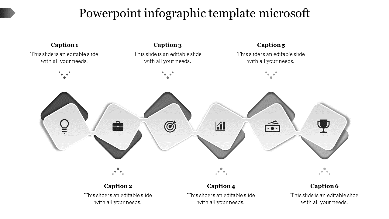 Free - Attractive PowerPoint Infographic Template Microsoft